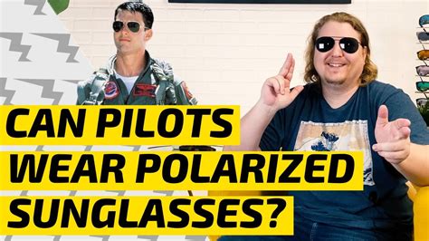 should pilots wear polarized sunglasses